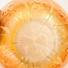 Jeannette Iris Herringbone Marigold Carnival Glass Serving Bowl - Image 6