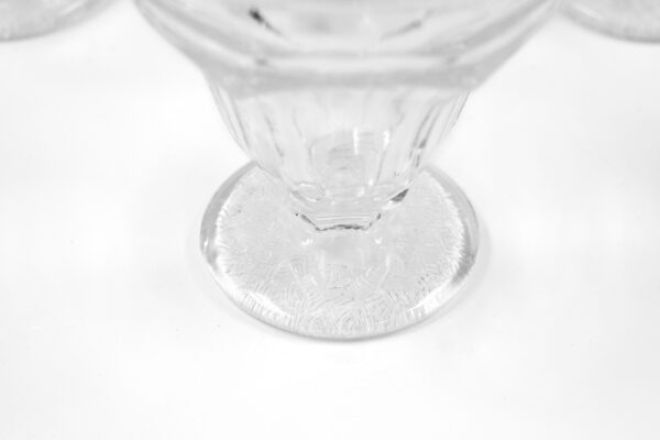 50's Dominion Glass Sundae Cups Set of 4