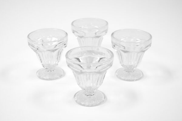 50's Dominion Glass Sundae Cups Set of 4