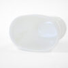 E O Brody Milk Glass Vase with Rope Braid, MJ-45
