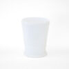 E O Brody Milk Glass Vase with Rope Braid, MJ-45