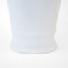 E O Brody Milk Glass Vase with Rope Braid, MJ-45