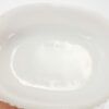 E O Brody Milk Glass Vase with Rope Braid, MJ-45