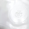 1950's Anchor Hocking Fire King Milk Glass Serving Dish with Gold Beaded Trim