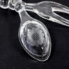 WJ Hughes Glass Cornflower Salad Serving Set