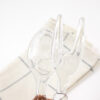 WJ Hughes Glass Cornflower Salad Serving Set