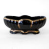 MCM Black and Gold Planter Vase Made in Japan