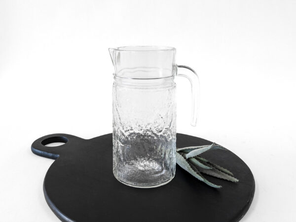 MCM Bark Glass Drink Pitcher Made in Italy