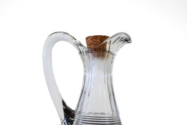 EAPG Heisey Blown Glass Banded Cruet with Stopper No. 150