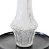 70's Oberglas Austria Textured Pressed Glass Vase