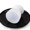 50's Milk Glass Pedestal Planter, Goblet, Compote Dish