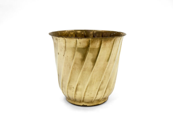 Large Size Solid Brass Planter, Made in India